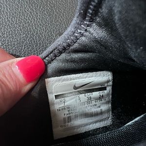 Gently worn Nikes. Woman’s size 7.